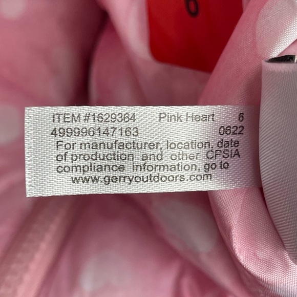 Gerry Weber Pink Kids Winter Jacket size 6 Reversible jacket - Picture 9 of 13